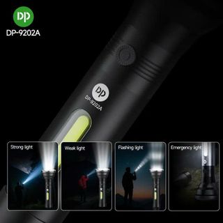 ĐÈN PIN TÍCH ĐIỆN BẰNG NHÔM 2in1 DP-9202A