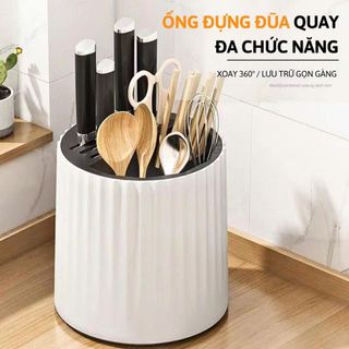 ỐNG CẮM ĐŨA THÌA DAO XOAY 360 ĐỘ (T24)