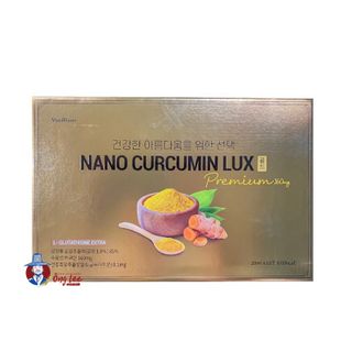 NGHỆ NANO CURCUMIN LUX 160MG HỘP 30 GÓI