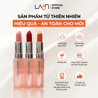 LAONMEDI VEGAN COLOR LIP BALM SNOW PINK
