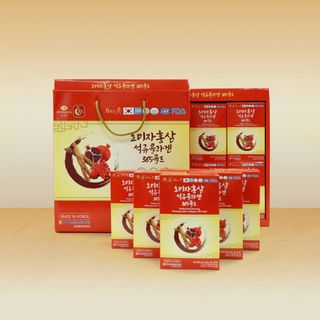 NƯỚC HỒNG SÂM OMIJA LỰU 365 GOLD (70ML/GÓI X 30 GÓI/HỘP, 5 HỘP/THÙNG)