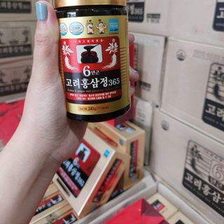 CAO SÂM 365 HÀN QUỐC HỘP 4 LỌ