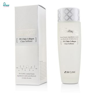 NƯỚC HOA HỒNG 3W CLINIC COLLAGEN WHITE CLEAR SOFTENER