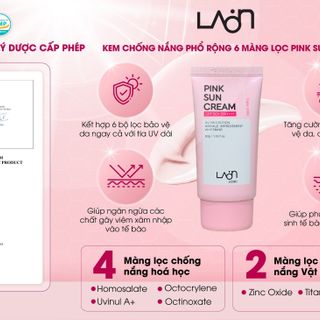 Kem Chống Nắng Pink Sun Cream Laon