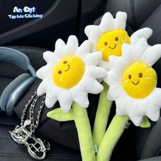 Bông Hoa Nhồi Bông Cúc Họa Mi, Hoa Hướng Dương 40cm, Quà Tặng Tốt Nghiệp, Gối Ôm Văn Phòng, Gấu Bông