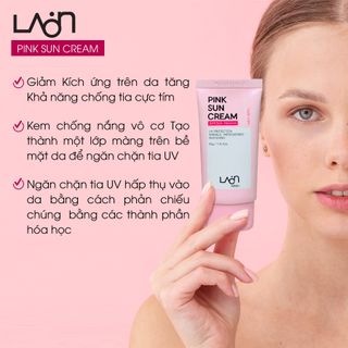 Kem Chống Nắng Pink Sun Cream Laon