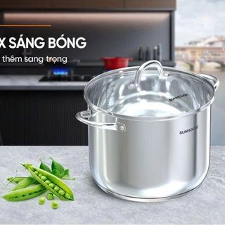 NỒI INOX 3 ĐÁY SUNHOUSE SHG301-32 (T5)