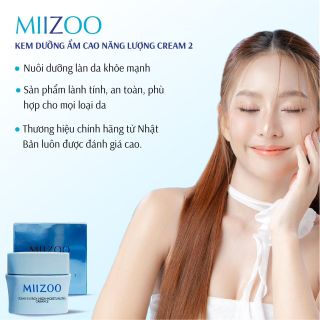 KEM DƯỠNG DA MIIZOO MIIZOO OCEAN ENERGY HIGH-MOISTURIZING CREAM MÀU XANH