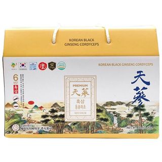 NƯỚC HẮC SÂM ĐÔNG TRÙNG HẠ THẢO HÀN QUỐC CAO CẤP (KOREAN BLACK GINSENG CORDYCEPS PREMIUM).
