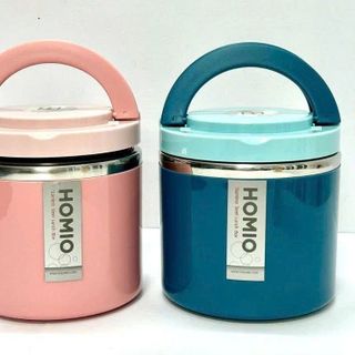 CÀ MEN, CẶP LỒNG GIỮ NHIỆT INOX 1 TẦNG HOMIO 8503 (T36)