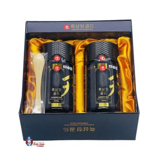 CAO HẮC SÂM GINSENG KING KOREAN BLACK GINSENG GOLD PREMIUM GOLD 500G (2 LỌ X 250G)