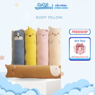 Gối Ôm Gấu Bông Hình Thú Đáng Yêu, Chất Liệu Mềm Mại An Toàn - Nhiều Kích Thước Và Kiểu Dáng