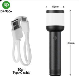 ĐÈN PIN TÍCH ĐIỆN SIÊU SÁNG 2000mAh DP-9206