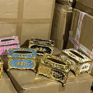 Hộp Đựng Giấy Kim Loại Rẻ Nhiều Màu (THÙNG 60C)