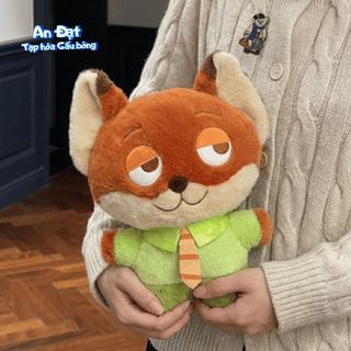 Gấu Bông Zootopia Thú Nhồi Bông Cáo Nick và Thỏ Judy Cao Cấp Nhân Vật Hoạt Hình Dễ Thương