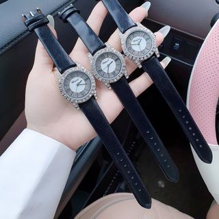 SĂN SALE ĐỒNG HỒ NỮ THỜI TRANG TROPARD DÂY DA VIỀN HỘT