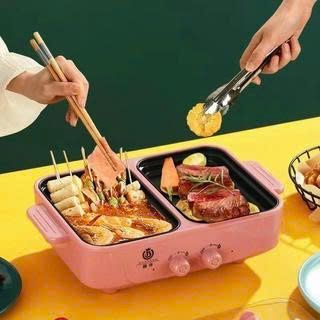 BẾP NƯỚNG LẨU 2 NGĂN SHANBAN