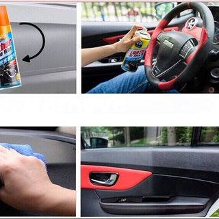 CHAI XỊT TẠO LỚP BẢO DƯỠNG VÀ PHỦ ĐEN BÓNG LỐP XE, NỘI THẤT VÀ CHI TIẾT NHỰA - LEATHER & TYRE WAX