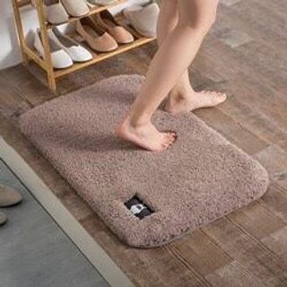 THẢM CHÙI CHÂN VẢI LEN ĐỂ NHÀ TẮM, THẢM PHÒNG KHÁCH CAO CẤP(LOGO THÚ, CHIẾC LÁ Ở GÓC THẢM)