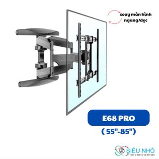 Giá treo tivi đa năng ErgoTek E68 PRO (55" - 85" ) - Xoay ngang/dọc