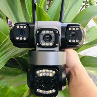 Siêu camera Ngoài trời Yoosee 3 mắt kép PA40L/ B52  MÁY BAY BLACK