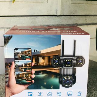 Siêu camera Ngoài trời Yoosee 3 mắt kép PA40L/ B52 MÁY BAY BLACK