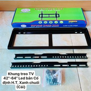 Khung treo TV 40"-65" Leb bản Cố Định Hoàng Tâm, màu đỏ