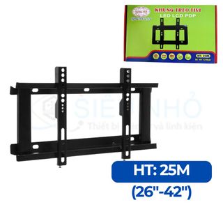 Khung treo TV 26-42 Leb bản Cố Định Hoàng Tâm, xanh chuối