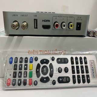 Đầu thu chảo MobiTV DVB-S2 HD CHS-8888 Loại lỗ vuông Tặng một 1 Anten AVG