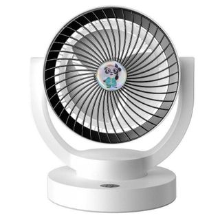 QUẠT TÍCH ĐIỆN ĐỂ BÀN XOAY 360 ĐỘ LOGO GẤU (T20) (CÁI)