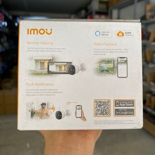 Camera wifi cố định 2MP IMOU F22FP | FHD 1080P | Ban đêm có màu | Có micro | Thùng 16c - Outdoor
