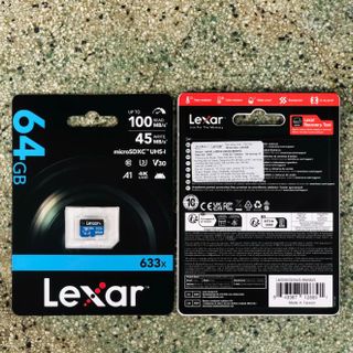 Thẻ nhớ 64GB LEXAR (Hàng chính hãng | Bảo hành 5 năm | Hộp 50c)