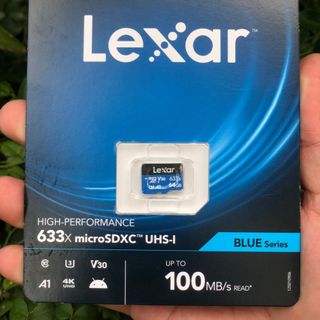 Thẻ nhớ 64GB LEXAR (Hàng chính hãng | Bảo hành 5 năm | Hộp 50c)