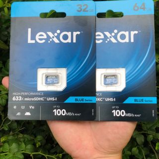 Thẻ nhớ 64GB LEXAR (Hàng chính hãng | Bảo hành 5 năm | Hộp 50c)