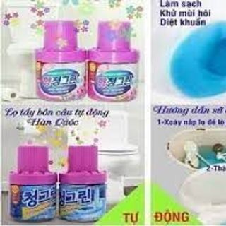 Chai tẩy bồn cầu Hàn Quốc khử khuẩn hương ngàn hoa