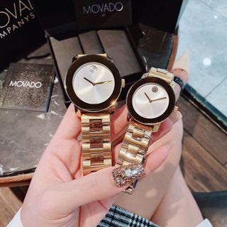 XẢ KHO ĐỒNG HỒ NAM CAO CẤP MOVODA BOLD DÂY THÉP VIỀN THUỶ