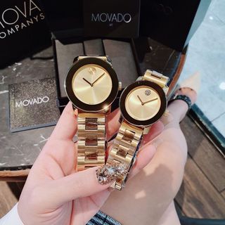 XẢ KHO ĐỒNG HỒ NAM CAO CẤP MOVODA BOLD DÂY THÉP VIỀN THUỶ