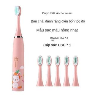 BÀN CHẢI ĐIỆN TRẺ EM KÈM ĐẦU THAY THẾ (SÉT)