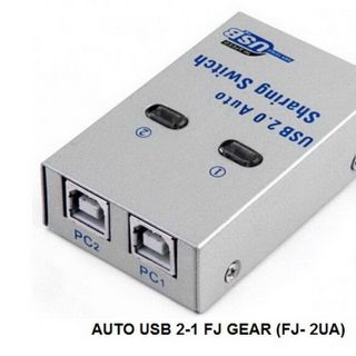 Bộ chia máy in Auto Switch 2 cổng usb FJGEAR FJ-2UA (2 máy tính chung 1 máy in)