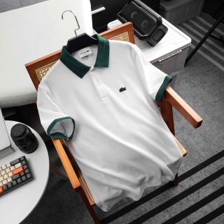 Áo thun polo nam. Chất liệu vải pique hãng xịn, sợi vải mịn mướt vừa, mặc lên fom dáng đứng rất đẹp. Fom chuẩn xuất khẩu