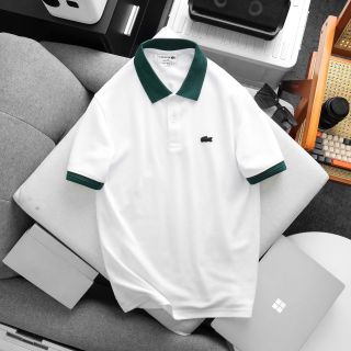 Áo thun polo nam. Chất liệu vải pique hãng xịn, sợi vải mịn mướt vừa, mặc lên fom dáng đứng rất đẹp. Fom chuẩn xuất khẩu