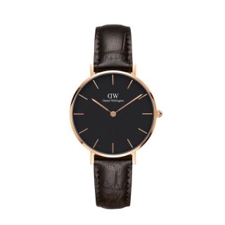 SĂN SALE ĐỒNG HỒ NỮ CAO CẤP D WELLINGTON PETITE BLACK SIZE 28