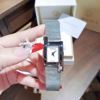 ĐỒNG HỒ NỮ CAO CẤP VERSEC GRECA DÂY LƯỚI MẶT CHỮ NHẬT NIỀNG THÉP
