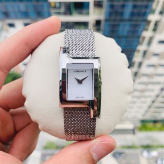 ĐỒNG HỒ NỮ CAO CẤP VERSEC GRECA DÂY LƯỚI MẶT CHỮ NHẬT NIỀNG THÉP