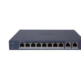 Switch mạng thông minh 8 cổng PoE Gigabit HIKVISION DS-3E1510P-EI/M