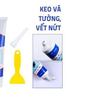 Keo vá tường siêu tốc kèm miếng gạt