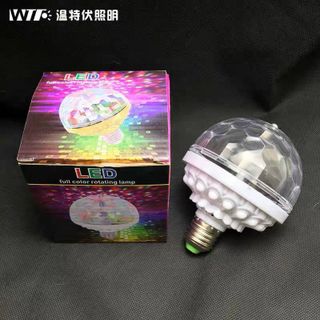 Đèn led 7 màu chui vặn E27