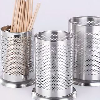 ỐNG ĐỰNG MUỖNG ĐŨA HAPPY LIFE BẰNG INOX (T160) (CÁI)