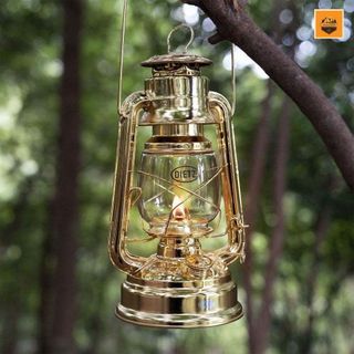 ĐÈN BÃO XÀI DẦU HÔI MÀU ĐỒNG