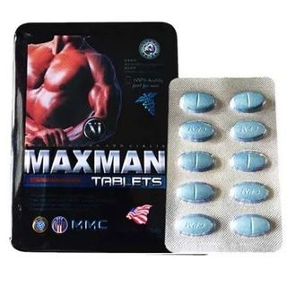 Thuốc cường dương maxman vỉ 10 viên giá sỉ